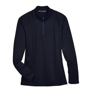 Женский компрессионный пуловер Compass с четвертью молнии Devon & Jones, Navy