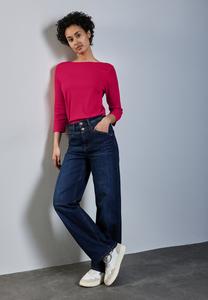 Топ с длинными рукавами Street One, красный