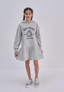 Летнее платье Big Star, серое