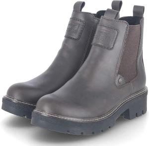 Женские челси-бутсы Rieker, коричневый