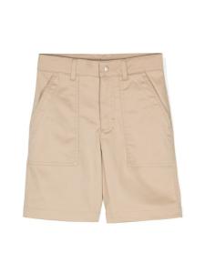 Шорты-бермуды Gabardine Moncler Enfant, бежевый