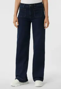 Эластичные с широкими штанинами Comma, Blau