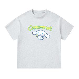 Футболка Unisex CINNAMOROLL Yugui Dog Sanrio, белый