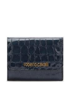Кожаный кошелек Roberto Cavalli, синий