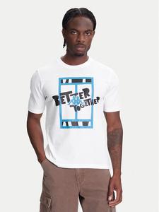 Футболка обычного кроя 351U8JW 001 Kappa, белый