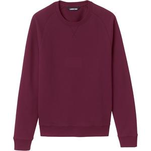 Толстовка с круглым вырезом для взрослых Lands' End School Uniform, цвет Burgundy