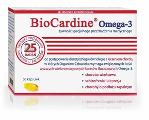 Биологически активная добавка BioCardine Омега-3, 60 капсул Marinex International Sp. Z. O.O.