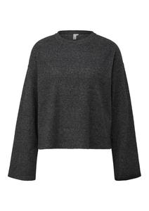 Рубашка QS, антрацит/темно-серый