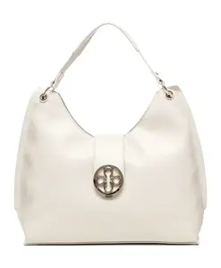 Бежевая сумка с дизайном в виде сакки. V73, бежевый