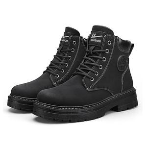 WARRIOR Унисекс уличные ботинки хаки-черные обычные, цвет Black (Regular)