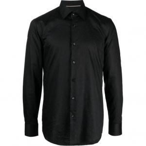 Рубашка Boss Faded Abstract print HUGO BOSS, черный