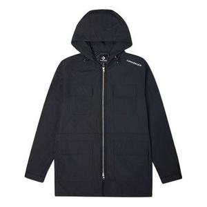 Куртка utility parka 'black' Converse, черный