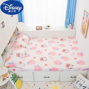 Disney Детская простыня на резинке 120x190 см, хлопок, для матраса 3-9 см, цвет White Peach Princess