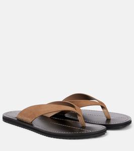 Флоры замшевые сандалии-шлепанцы A.Emery, Caribu Suede