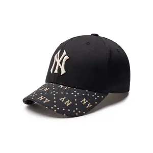 MLB Хлопковая бейсболка унисекс черная, Black