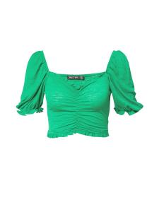 Футболка Nasty Gal, зеленый