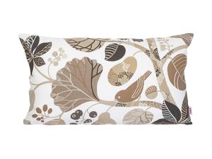 Чехол на подушку beties Heimtextil, 30x50 см, экрю/серо-коричневый