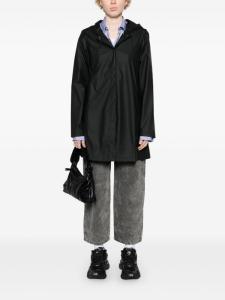 Rains плащ А-силуэта W на кнопках, черный