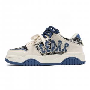 Нескользящие, дышащие, увеличивающие рост низкие мужские кроссовки для скейтбординга CEDAR HAN, Lifting Rice