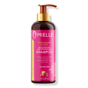 Увлажняющий и облегчающий расчесывание шампунь с гранатом и медом Mielle, 32.0 oz