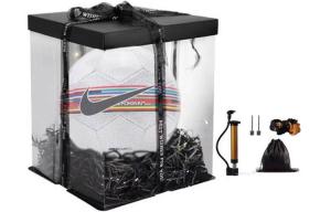 Nike Размер 5 футбольный мяч PU машинной строчки унисекс white