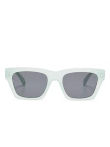 Off-White Eyewear солнцезащитные очки в квадратной оправе, зеленый