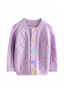 Кардиган by jools oliver стандартного кроя Little Bird, Lilac Purple