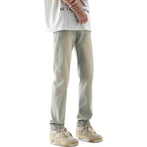 Джинсы Unisex COMOWA, Yellow Mud [Улучшенные Брюки Клёш]