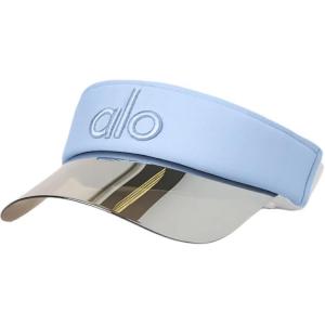 Alo Yoga Полиэстеровая шляпа от солнца унисекс голубая, Shell Blue