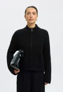 Кардиган с застежкой-молнией slfsia Selected, Black