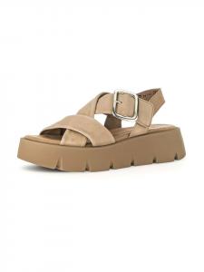 Gabor Бежевые сандалии на платформе