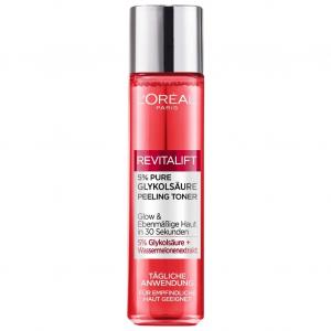 Скраб для лица revitalift 5% pure glykolsäure peeling toner Loreal Paris, объем 180 мл
