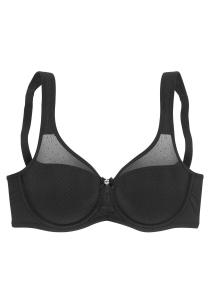 NUANCE Бюстгальтер Minimiser в черном цвете