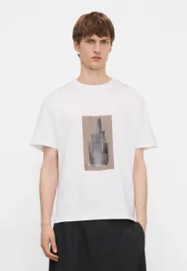 Футболка с принтом Adolfo Dominguez, White Print