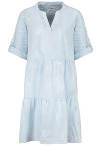 Короткое платье Fresh Made Dress with volants, синий/белый