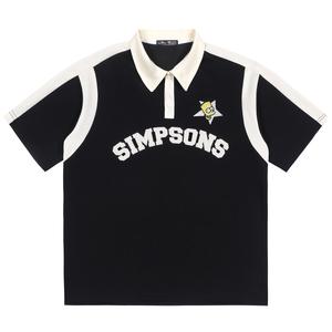 The Simpsons Рубашка-поло унисекс «Симпсоны», Бежевый