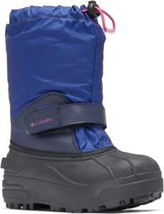 Columbia unisex-child Powderbug FortySnow ботинки, Dark Sapphire/Wild Fuchsia