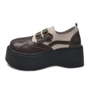 N6N8 Женские повседневные туфли на платформе - коричневые, цвет Brown