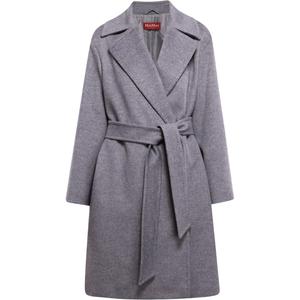 Женское серое пальто MaxMara Studio, серый