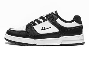 Кроссовки WARRIOR Skateboarding Shoes Unisex Low-top White/Black, белый/черный