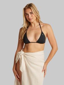 Треугольный бикини-топ Calvin Klein Swimwear, черный