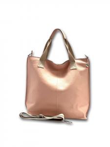 Кожаная сумка через плечо, сумка-шоппер Florence, розовая, примерно 36,5 см Florence