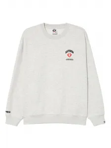 Толстовка с нашивкой-логотипом Aape By A Bathing Ape, серый