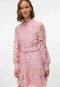 Платье-Рубашка вмарианы курзес Vero Moda, Bleached Mauve