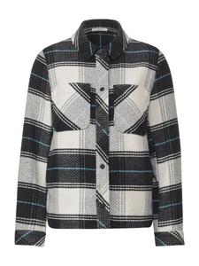 Всесезонная куртка CECIL Between-Season Jacket, черный/белый