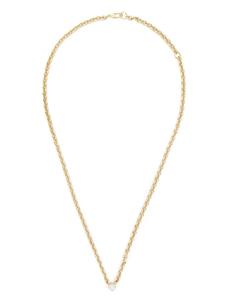 Цепочка на шею из желтого золота с бриллиантами Lizzie Mandler Fine Jewelry, золотой