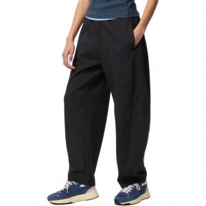 Женские повседневные брюки черного цвета UNIQLO, черный