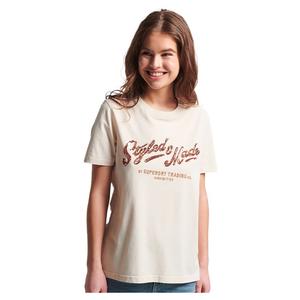 Футболка Superdry Vintage Script Style Ww, белый