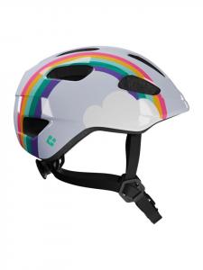 Lazer Детский велосипедный шлем Pnut 2.0 KinetiCore белого цвета