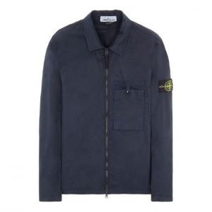 Куртка overshirt 'blue' Stone Island, синий
